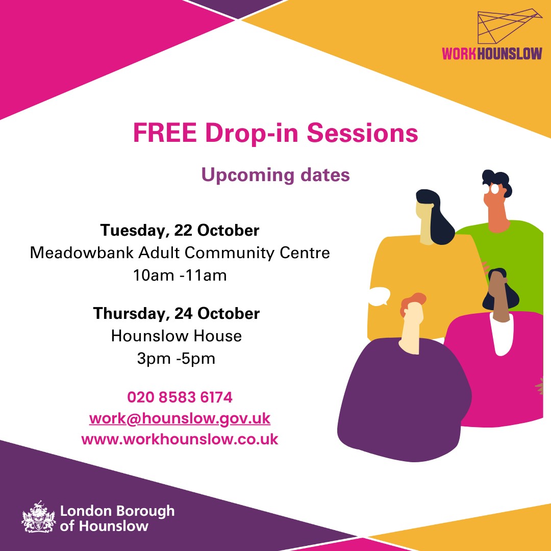 Work Hounslow drop-in sessions